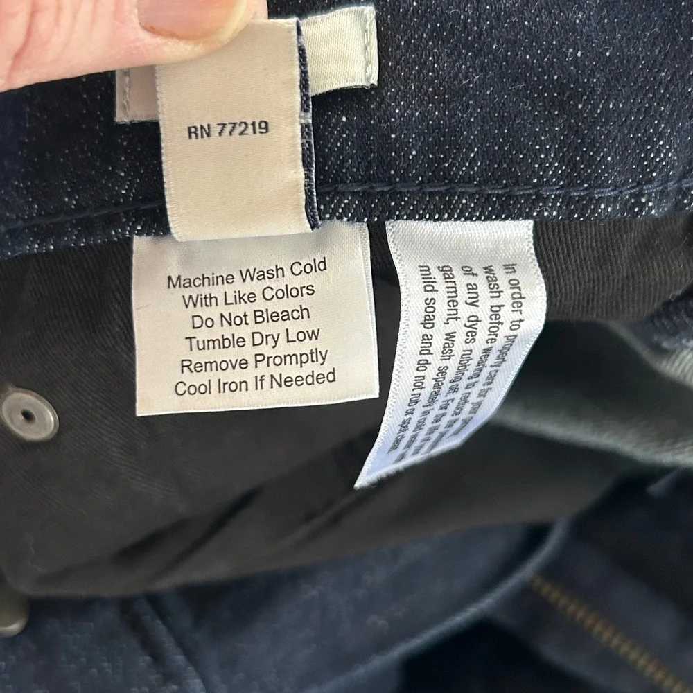 Joseph Abboud Jeans Mens 36x32 Blue Coal Slim Fit Luxe Ultra Comfort Denim